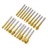 20pcs Rotary Bits Burr Set with 1/8 inch Shank for DIY Woodworking, Carving, Engraving, Drilling....