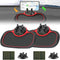 Multifunction Car Anti-Slip Mat Auto Phone Holder, Car Phone Mount Silicone Car Pad Mat, Rotatable Anti Skid Car Dashboard Sticky Pad,Universal Ph...