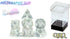 Gate Keeper Games and Dice: Holographic Dice: Unicorn - 7pc Set, Transparent, Holographic Glitter Swirl, 7 Resin Dice for Role Playing Games...
