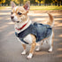 Dog Jeans Jacket Mommy's Boy Denim Pet Coat for Puppy Small Dogs Classic Overalls Male Cat Costumes Washed Vest Clothes Outfit T-Shirts Chihuahua,...