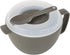 PrepSolutions Microwave Soup On-the-Go, Gray (PS-91GY) – Leak-Proof, Cool-Touch Handle with Spoon Included...