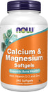 NOW Supplements, Calcium & Magnesium with Vitamin D-3 and Zinc, Supports Bone Health*, 120 Softgels...