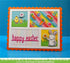 LAWN FAWN Lawn Cuts Custom Craft Die-Peekaboo Backdrop, Grey...