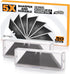 50-Pack Utility Knife Blades, Blackened SK-2 Razor Blades for Box Cutter Utility Knife, Never Rust Design, Extra Durable...