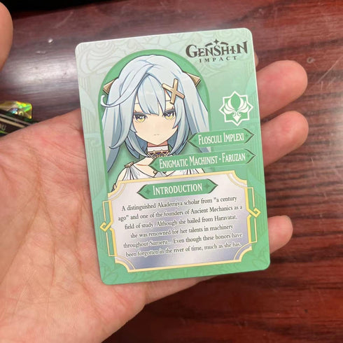 60PCS TCG Deck Cards,55PCS Ultra Rare Cards and 5Pcs Random UTR with Gilded Text English Version TCG Collection Kamisato Ayaka ZhongLI, Collectibl...
