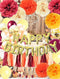 Fall Birthday Party Decorations/Burgundy Gold Orange Thanksgiving Birthday HAPPY BIRTHDAY Balloons Pumpkin Orange Autumn Fall Party Decorations...