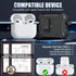 Compatible with AirPods 3rd Generation Case Cover with Cleaner kit,Secure Lock Clip Protection,Automatic Snap Switch Design for Apple Airpod 3 Gen...