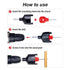 2PCS Drill Chuck Socket Tool of Electric Fence Screw - in Insulators Suitable for Screw-in insulators into Electric Fence Wood Posts...