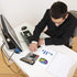 Desk Calculator, 12-Digit Solar Battery Office Calculator with Large LCD Display Big Sensitive Button, Dual Power Desktop Calculators...