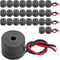 25PCS Buzzer DC 3-12V Wired Connector Active Electronic Buzzer 85dB...