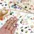 WOCRAFT 120pc Assorted Enamel Bracelet Marine Life Sea Ocean Charms for Jewelry Making Crafts DIY Necklace Bracelet Keychain Crafting Charms Kit (...