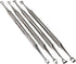 HTS 156C4 4 Pc Stainless Steel Hollow Tip Carver Wax & Clay Sculpting Tool Set...