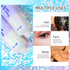 DAGEDA Body Glitter Gel, Holographic Face Glitters Body Gel Shimmer Liquid Eyeshadow, Color Changing Glitter for Face Hair Nails, Glitter Under Li...