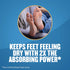 Gold Bond No Mess Talc-Free Foot Powder Spray, 7 oz., Fresh Scent, With a Triple Action Formula...