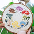 Basic Embroidery Stitch Kit: Perfect for Beginners with 28 Different Stitches and a Mushroom Embroidery Set......