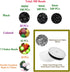 Mandala Crafts Volcanic Lava Beads for Jewelry Making Bulk Kit - Natural Lava Stone Beads 7 Chakra Beads - 4mm 6mm 8mm 500 Lava Rock Beads for Ess...