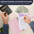 100 Envelopes Money Saving Challenge - $5050 Saving Challenge Kit, 100 Day Envelope Savings Challenge Book with Envelopes, Money Saving Book (Blac...
