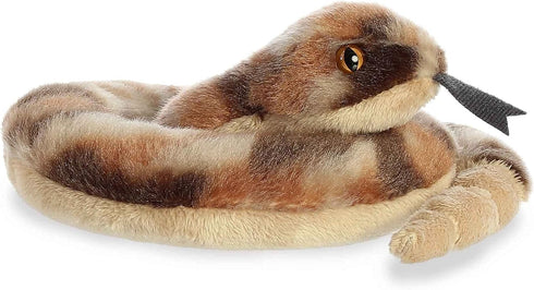 Aurora® Adorable Mini Flopsie™ Ruse Rattlesnake™ Stuffed Animal - Playful Ease - Timeless Companions - Brown 8 Inches...