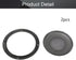 Fielect 2Pcs 6.5" Speaker Grill Cover Mesh Decorative Circle SubWoofer Grill Cover Guard Protector Cover Audio Accessories Metal Trim Silver with ...
