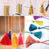 Similane Embroidery Floss 50 Skeins Cross Stitch Thread Rainbow Color Friendship Bracelets Crafts Floss with 12 Pcs Floss Bobbins and 1 Pcs Needle...