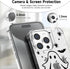YEPO Halloween Case for iPhone 15 Pro Max Clear Fashion Designs Phone Cover Women Girls, Stylish Slim Shockproof Bumper Flower Protective Phone Ca...
