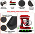 Sliding Mat for Kitchen aid 5-8 Qt Tilt-Head Stand Mixer,Mixer Mover Slider Mat Pad with 4 Pack Cord Organizers for Appliances,Heat Resistant Mat ...