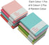 Yansanido 8 Pcs 3 Inch x 4 Inch 96 Sheets (192 Pages) Pocket Notebook with PU Leather Case Softcover for School and Office Supplies Color Random...
