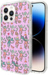 ZHUORUI Phone Case Compatible with iPhone 11 Case Monkeys Roller Pure Clear Rabbit Waterproof Accessories Charm......