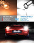Yorkim 7440 Led Bulb Bright White Lights, T20 Led Bulb, 7443 7441 Led Bulbs, W21W Lights, 7444 Bulbs for reverse/backup/brake light - 5730 33 SMD ...