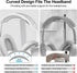 Headphone Stand for AirPods Max, Headset Holder with Aluminum Supporting Rod, Heavy Base Desk Stand Headphones Support Accessory for All Headphone...