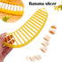 Guyuyii Banana Slicer – Safe, Easy Kitchen Gadget for Kids and Adults | Get 18 Even Slices in Seconds | Perfect for Fruit Salad, Cereal and Desser...