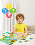 Puzzles for Kids Ages 4-6, 4 Packs 60 PCs Jigsaw Wooden Puzzles Preschool Educational Toys Gifts for Children Ages 3-5 4-8, Kids Dinosaur Puzzles ...