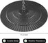 11.2" Metal Bird Feeder Rain Guard, Black Dome Shield Umbrella Cover for Hummingbird Feeder Oriole Feeder, Squirrel Baffles for Bird Feeders...