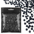 3000Pcs Resin Rhinestones,AB Round Flatback Jelly Rhinestones for DIY Crafts Face Makeup Cups (3MM Black)...
