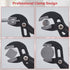 Water Pump Pliers, Slip Joint Pliers, 7 Inch Groove Joint Pliers, Wrench Pliers with Comfort Red Grips, CRV Tongue and Groove Pliers for Home Repa...