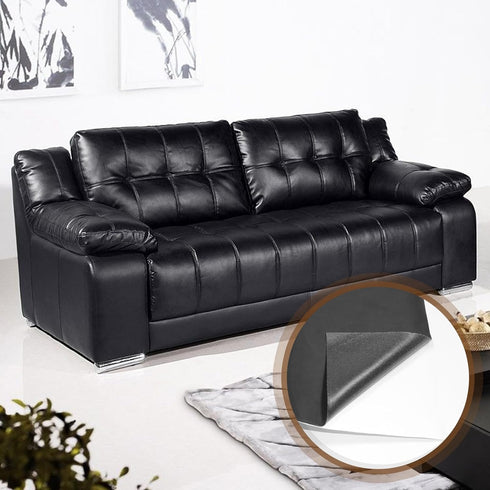 CHEIGHY Leather Repair Kit for Furniture - Advanced PU, Strong Self Adhesive Leather Repair Patch for Couch 3.9X79 inch Vinyl Repair Tape for Car ...