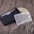 Fleure Esme Wallet Insert Card Gifts For Men Husband From Wife Girlfriend Boyfriend Birthday Gifts Metal Mini Love Note Valentine Wedding Gifts Fo...