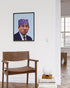 HAUS AND HUES Michael Scott Poster – The Office TV Show Wall Art, Funny Prison Mike Print for Fans, Office Spaces & Home Decor | Great Gift Idea |...