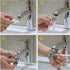 Water Flosser for Family Use, Oral Irrigator Non-Electric Safety Adjustable Faucet & Shower Spa, Water Pressure Dental Oral Care Tooth Cleaning....