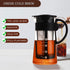 Cold Brew Coffee Maker, Excellent Glass Cups with Removable Nylon Filter Screen, Iced Coffee Maker & Tea Brewer Gifts for Women Man - 650ml Glass...