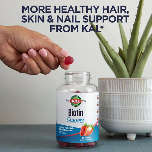 KAL Silica Plus, Silica Gel with Horsetail Extract, Healthy Hair, Skin & Nails Support, Maximum Absorption, Vibrant Hair, Glowing Skin Supplement,...
