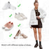 6 Pairs Sheer Ankle Socks Women Summer Ultra Thin Sheer Ruffle Socks Breathable Nylon Stocking Cool See Through Socks White Sheer Socks Soft Silk ...