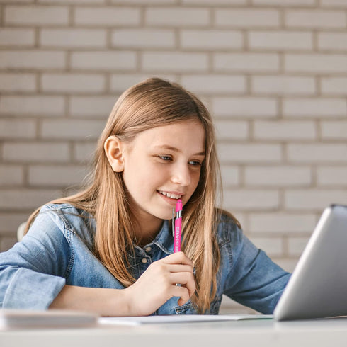 Zonon 12 Pieces Inspirational Motivational Quotes Ballpoint Pens with Stylus Tip Fine Point Smooth Writing Pens Metal Black Ink Pens Stylus Pen Se...