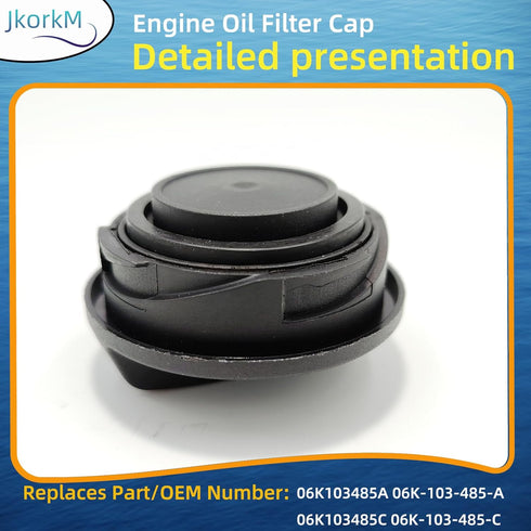 06K103485C Engine Oil Fill Cap Compatible With Volkswagen - Fits For 2012-2017 VW Volkswagen Beetle CC Passat Tiguan, Replaces OEM 06K103485C 06K ...