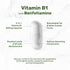 Vitamin B1 500mg with Benfotiamine, 240* Capsules – Fat & Water Soluble Thiamine B1...