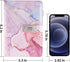 Marble Diary with Lock for Girls and Women, A5 Leather Locked Journal for Teen Girls, Secret Cute Password Lock Notebooks with Pen Holder for Trav...