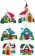 Bucilla Christmas Village Felt Applique Kit...