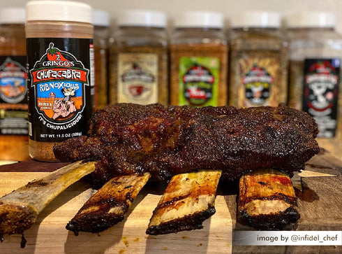 2 Gringos Chupacabra Ribnoxious Rib Rub, 11.5 Ounce...