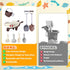 Beach Sand Toys,18PCS Beach Toy Trolley with Beach Bucket,Beach Shovels,Water Wheel,Watering Can and Sea Animals Molds,Summer Outdoor Travel Toys ...