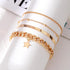 Ankle Bracelets for Women Gold Anklet Layered Beach Anklet Cuba Paperclip Anklets Dainty Link Chain Anklets Foot Jewelry Summer Beach Anklet Summe...
